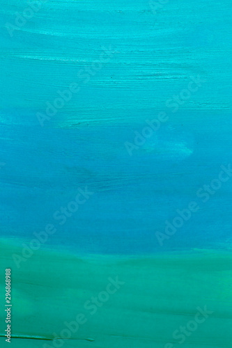 This is a photograph of Blue teal and turquoise Lipstick swatches gradient  background