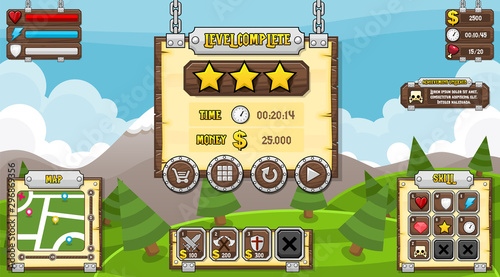 Medieval Game GUI