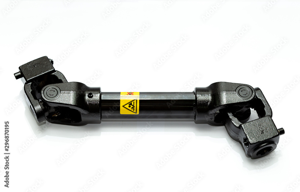 Steering joint for truck isolated on white background Steering joint for truck isolated on white background