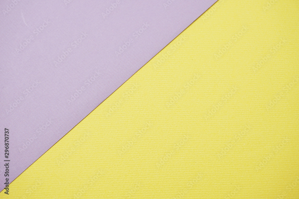 Geometric with yellow and purple texture background