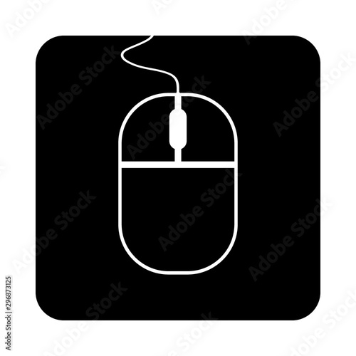 Computer mouse icon.