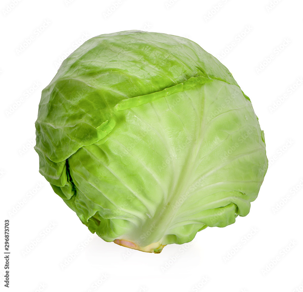 Fototapeta premium cabbage on white background