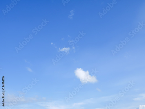 sky and White  clouds