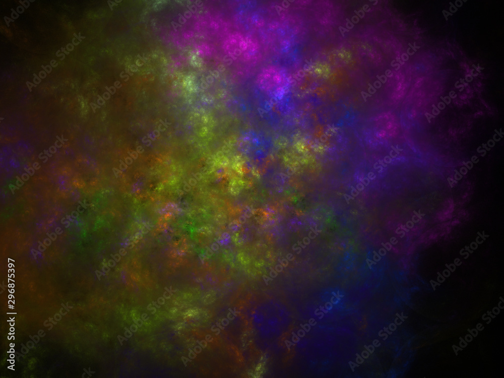 Naklejka premium Imaginatory fractal background Image
