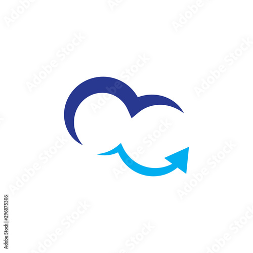 Computer Logo Template vector symbol nature © evandri237@gmail
