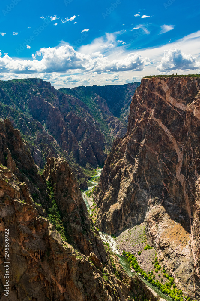 Naklejka premium Black Canyon of The Gunnison National Park