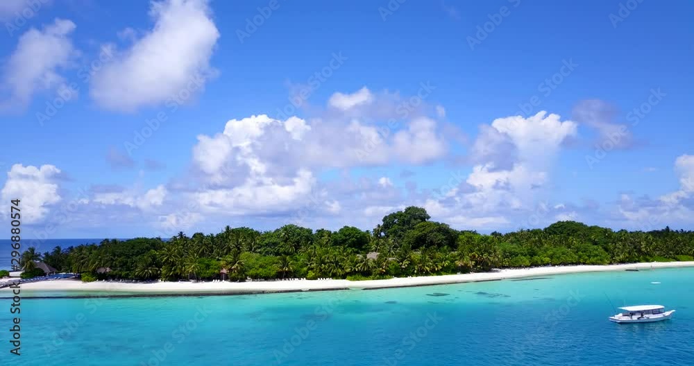 island of philippines, drone descending shot island of philippines, drone descending shot