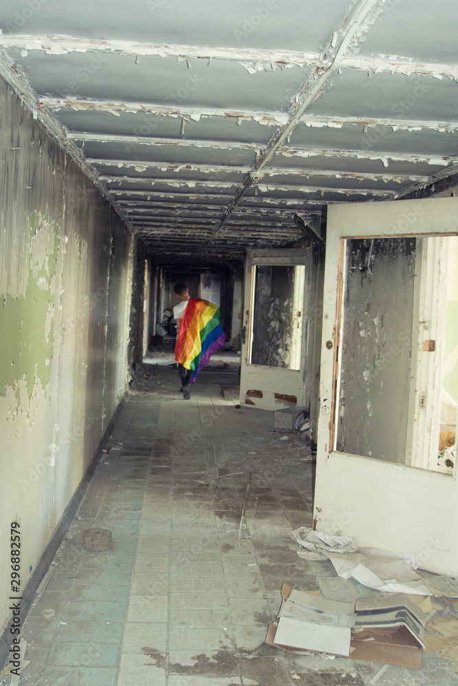 custom made wallpaper toronto digitalThe struggle for equality. Gay flag.