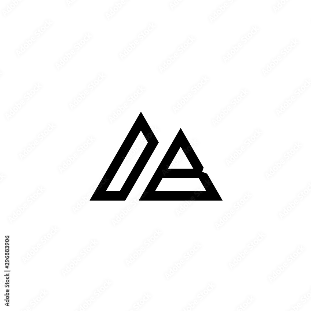 Letter OB logo icon design template elements Letter OB logo icon design template elements