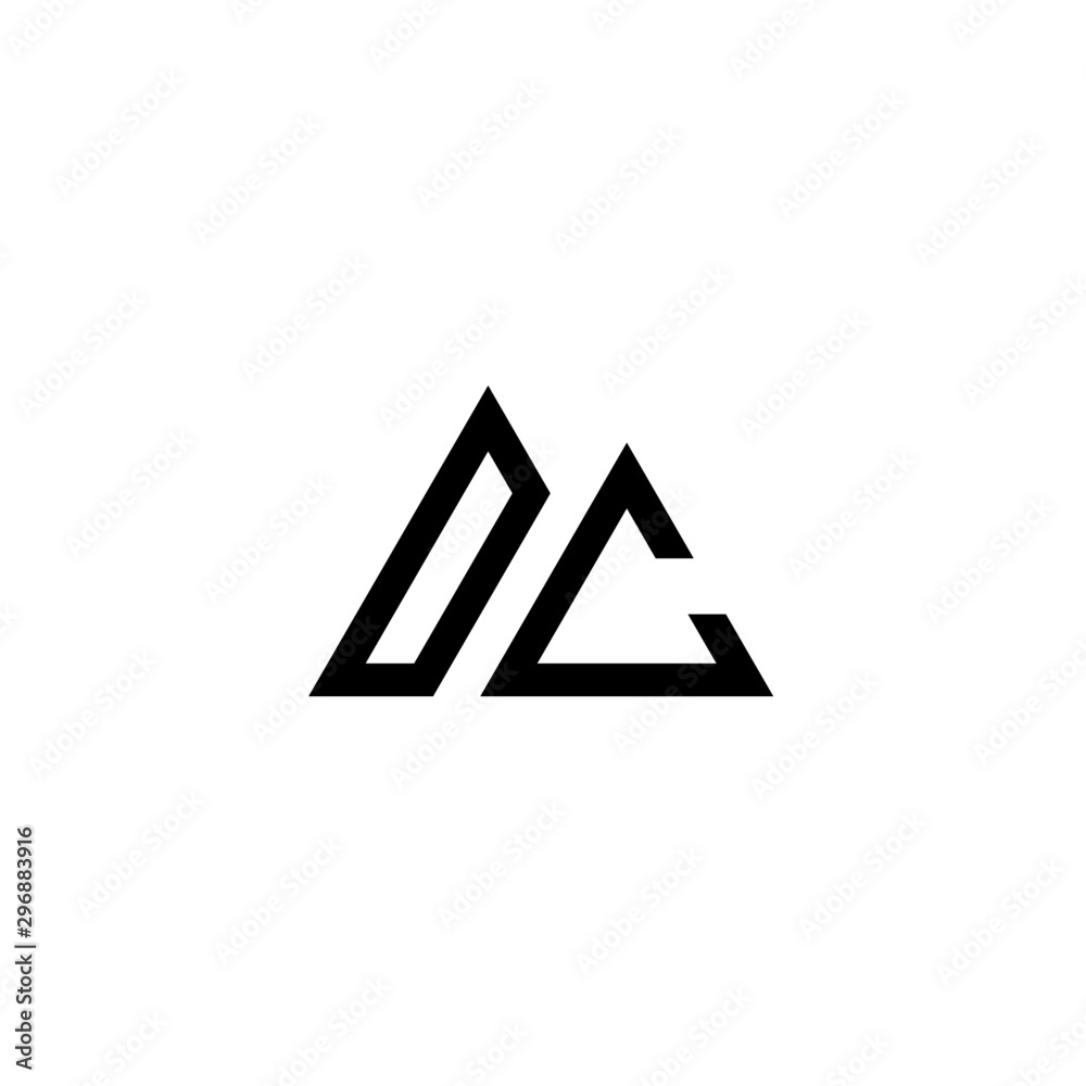 Letter OC logo icon design template elements Letter OC logo icon design template elements