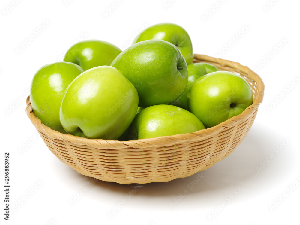 Fresh juicy jujube isolated on white background Fresh juicy jujube isolated on white background