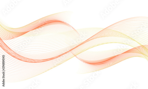 Creative abstract waves design.
