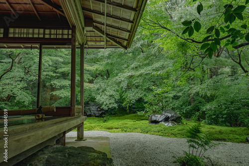 京都 瑠璃光院 お寺 写真素材 旅行 観光 日本庭園 寺 寺社仏閣