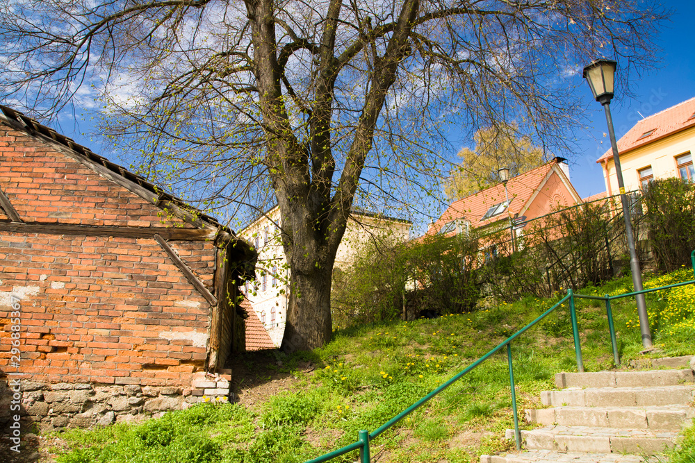 Jewish quarter and Basilica of St. Procopius in Trebic, World cultural heritage UNESCO Jewish quarter and Basilica of St. Procopius in Trebic, World cultural heritage UNESCO