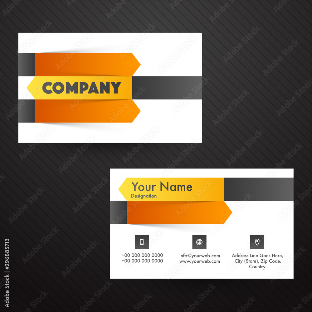 Professional Business Card, Visiting Card or Name Card. Professional Business Card, Visiting Card or Name Card.