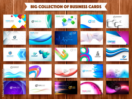 Big collection of professional Business Cards.