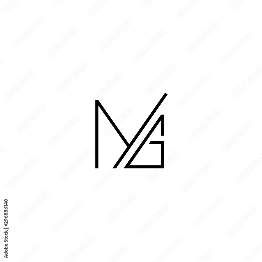Letter MG logo icon design template elements Letter MG logo icon design template elements