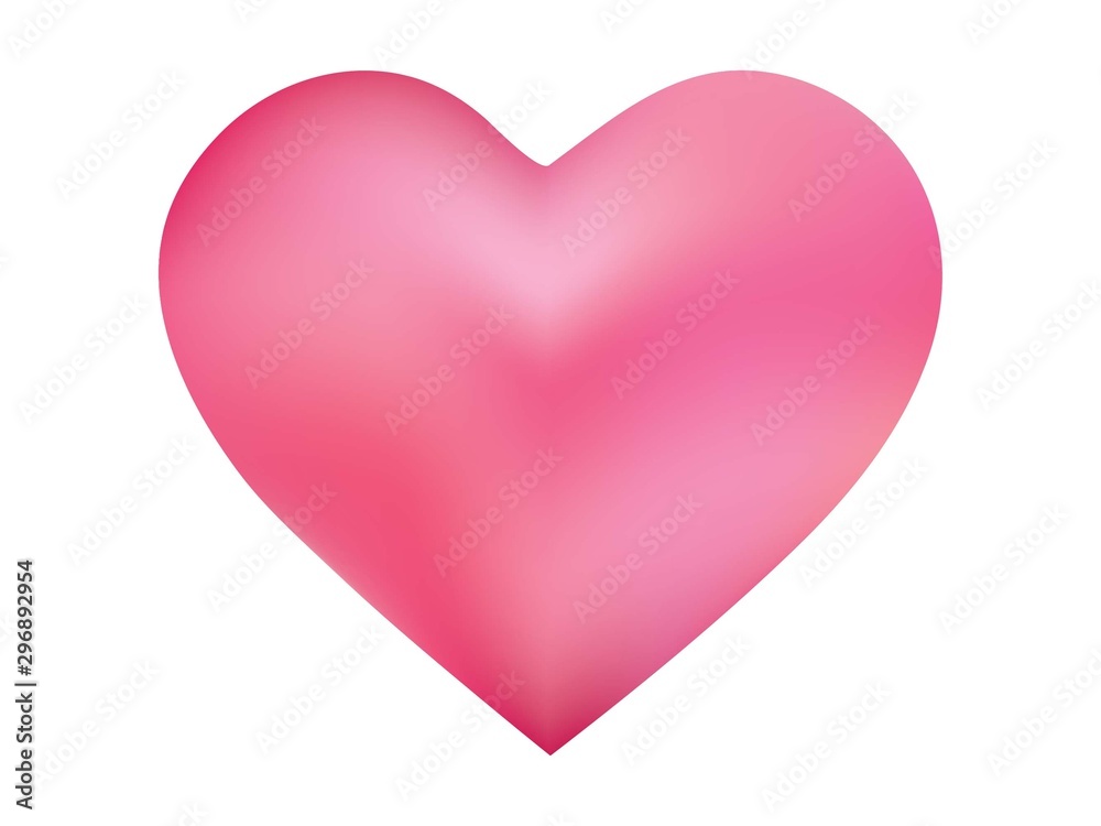 Gradient background in the form of a heart.