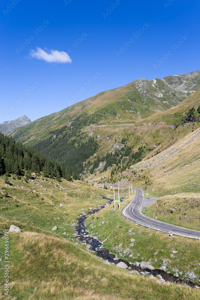 Transfagarasan - the most beautiful mountain road in Romania