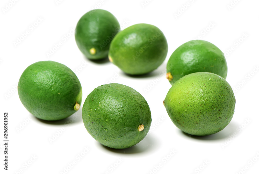 Fresh lemon on white background Fresh lemon on white background