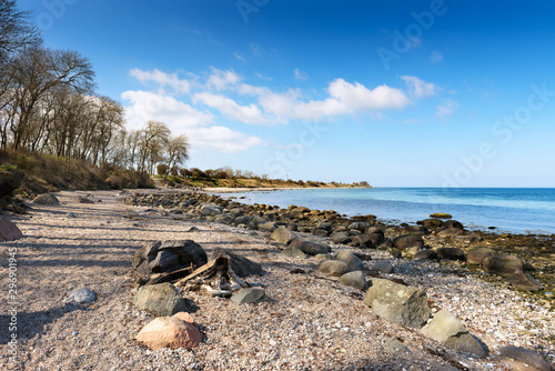 Tableau sur toile Fehmarn Küste Strand
