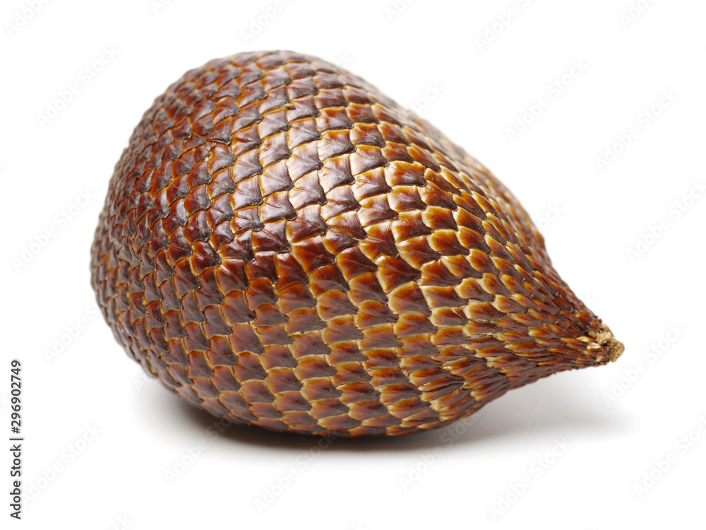 Fototapeta premium Salak or snake fruit on white background