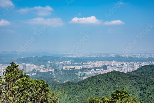 Natural scenery of Yangtaishan Forest Park, Shenzhen, China