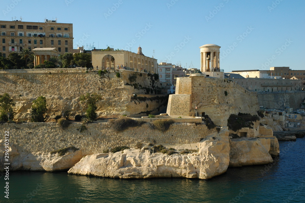 La Valletta, Malta, Mediterranean sea La Valletta, Malta, Mediterranean sea