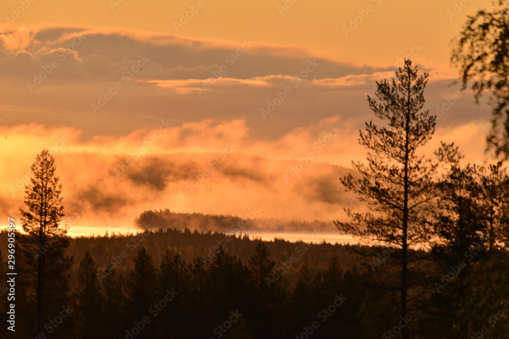 Obraz premium Landcape Rovaniemi