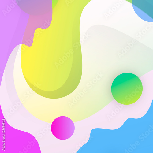 liquid background modern template colorful