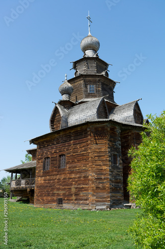 Suzdal. A sample of wooden architecture - Church of the Transfiguration