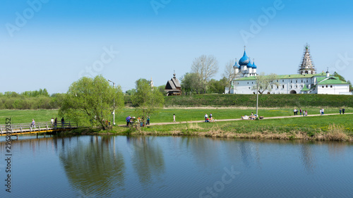 Suzdal. Panorama of the Suzdal Kremlin. 