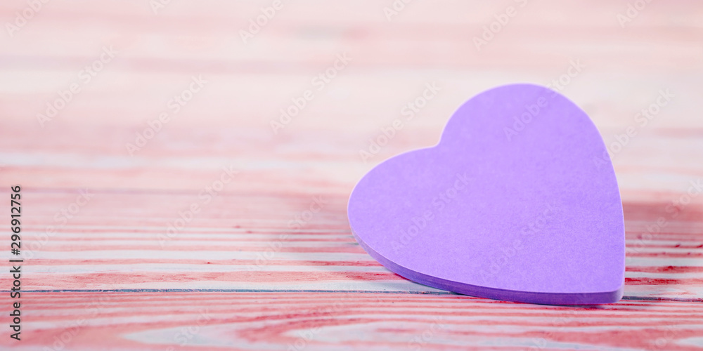 Sticker heart and tied with twine Sticker heart and tied with twine