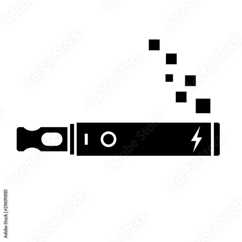 E-cigarette vector icon