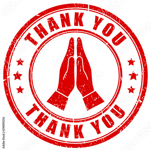 Thank you, gratitude hands gesture