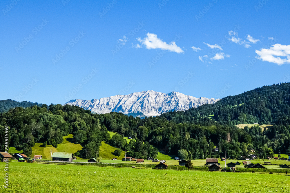 Mountains in Garmisch-Partenkirchen
