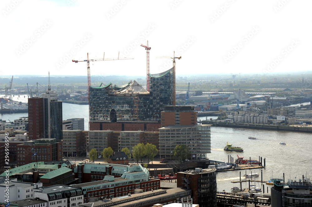 Blick vom Hamburger Michel 2011