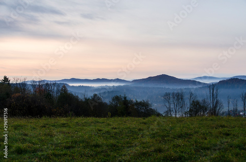 Bieszczady mgły © wedrownik52