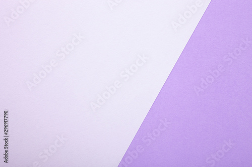 White and purple pastel paper texture as background with place for text © Random435