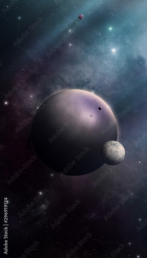 deep space imaginary illustration deep space imaginary illustration