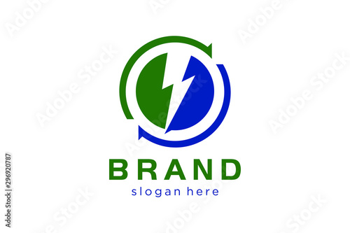 flash concepts, electric logo template, flash icon, electricity logo