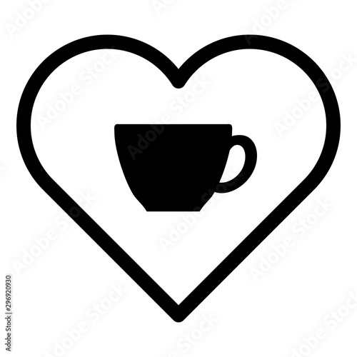 Tasse und Herz