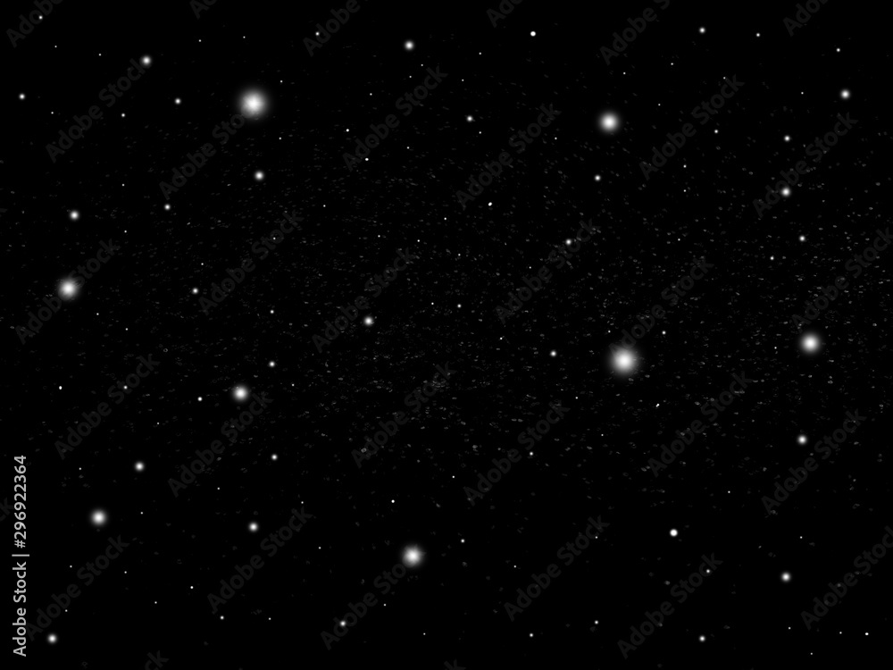 Obraz premium Abstract galaxy sky with stars texture background. 