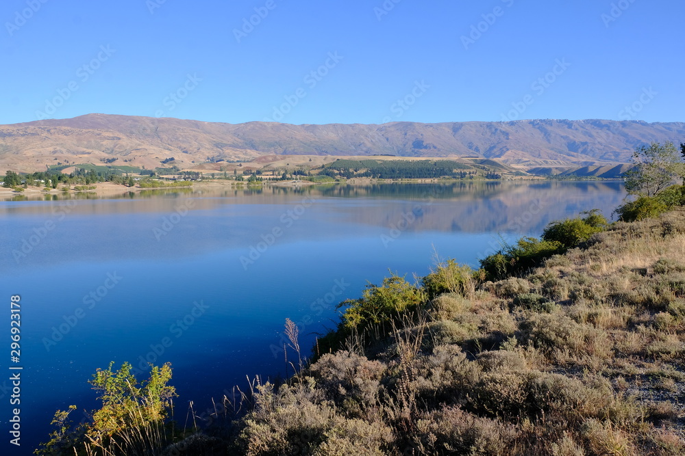 Lake Dunstan near Cromwell, Otago, New Zealand
