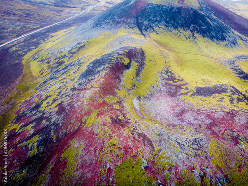 Beautiful colorful volcanic mountains Landmannalaugar in Iceland © Johannes