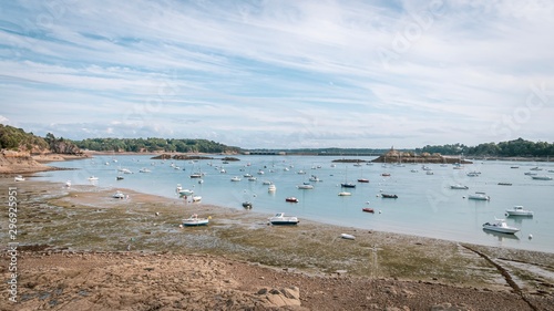 Plage des Corbi  res  Bretagne  France 