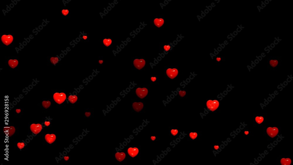 Hearts motion graphics Hearts motion graphics