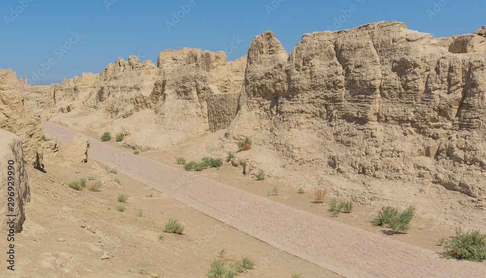 Turpan, China once capital of the Jushi Kingdom and part of the Silk