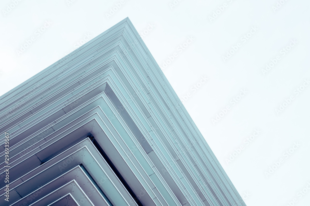 Skyscraper Business Office, blue sky background, Corporate buildings Skyscraper Business Office, blue sky background, Corporate buildings