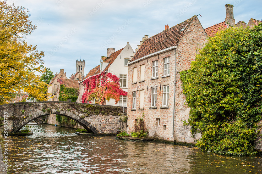 Fototapeta premium Bruges, Belgium. Historical city center.